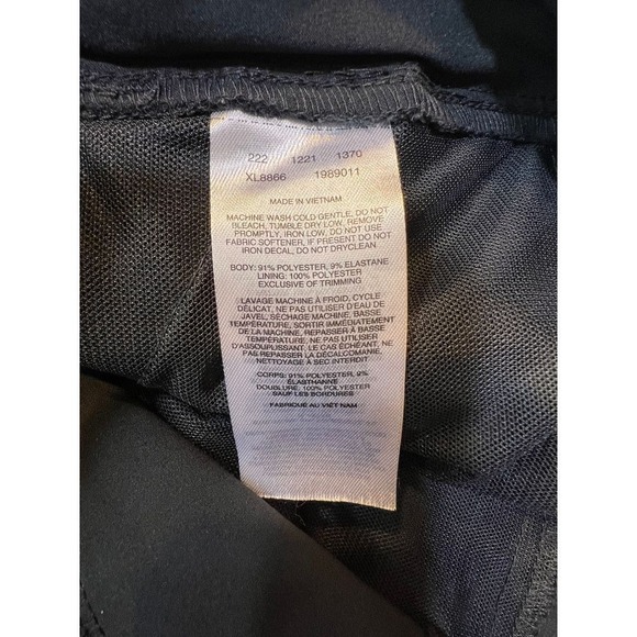 Columbia Black Capri Athletic Pants Performance Stretch Quick Dry Activewear S - Picture 9 of 16